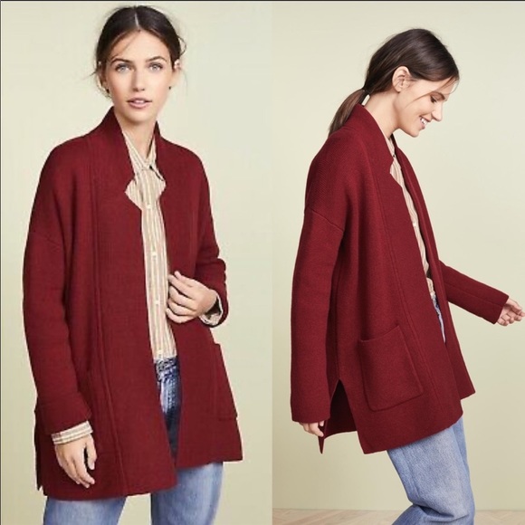 madewell spencer sweater coat